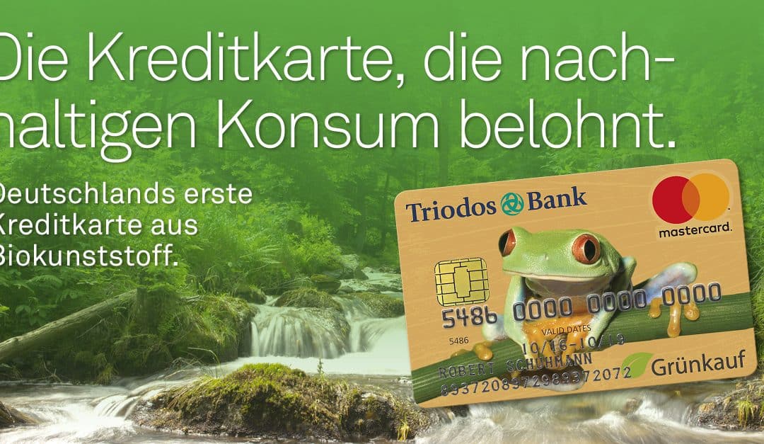 Deutschlands erste plastikfreie Kreditkarte