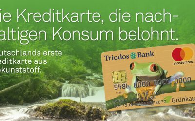 Deutschlands erste plastikfreie Kreditkarte