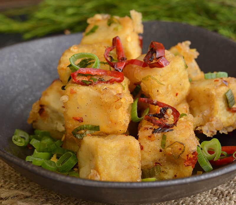 Beliebte Fleischalternative Tofu